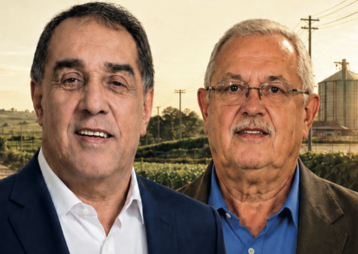 Roberto Camargo e Ari juntos